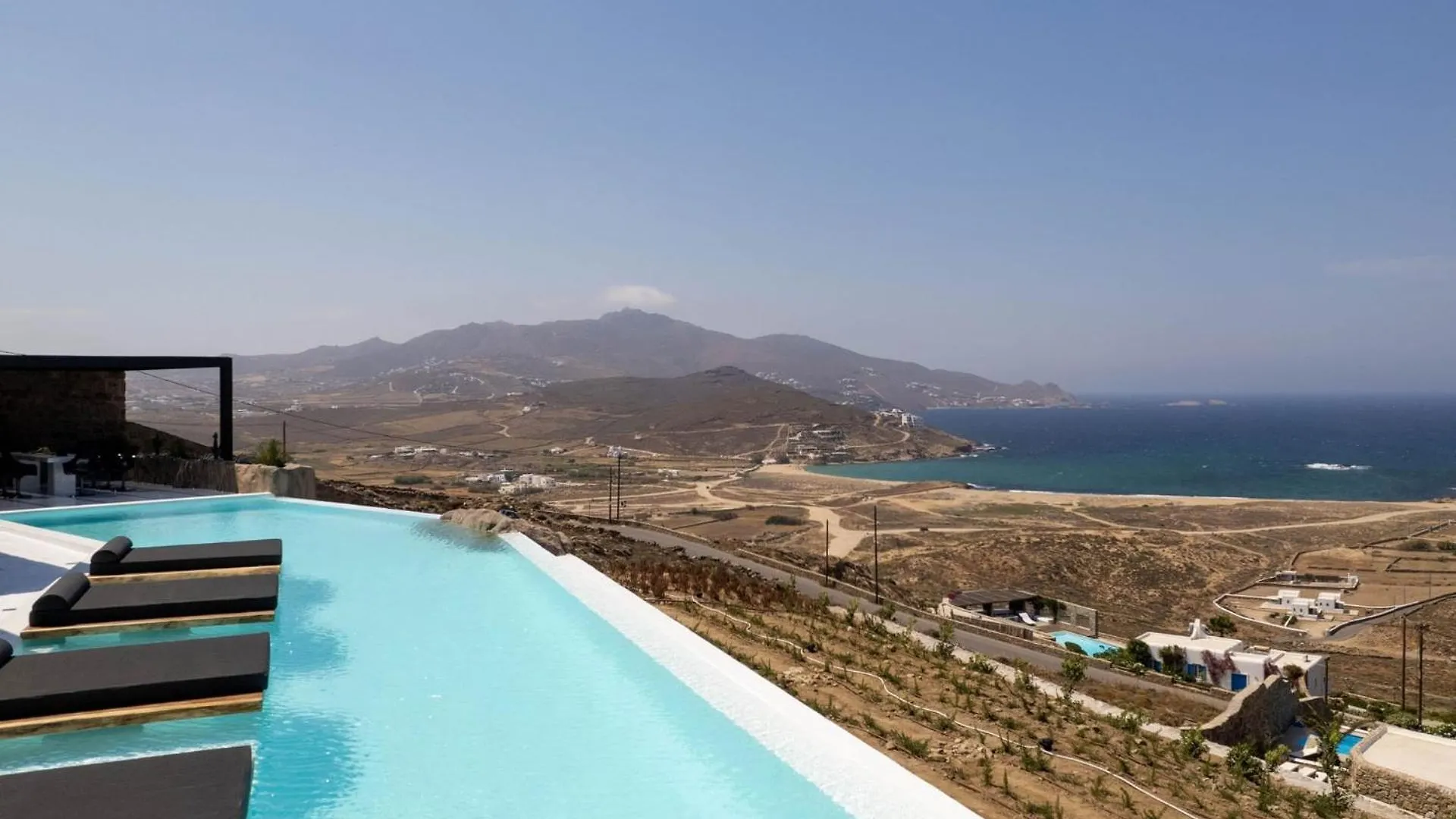 Extraordinary Mykonos Villa Villa Shifu 6 Bedrooms Unique Aegean Sea Views Private Infinity Pool Ftelia Beach Ano Mera 0*,