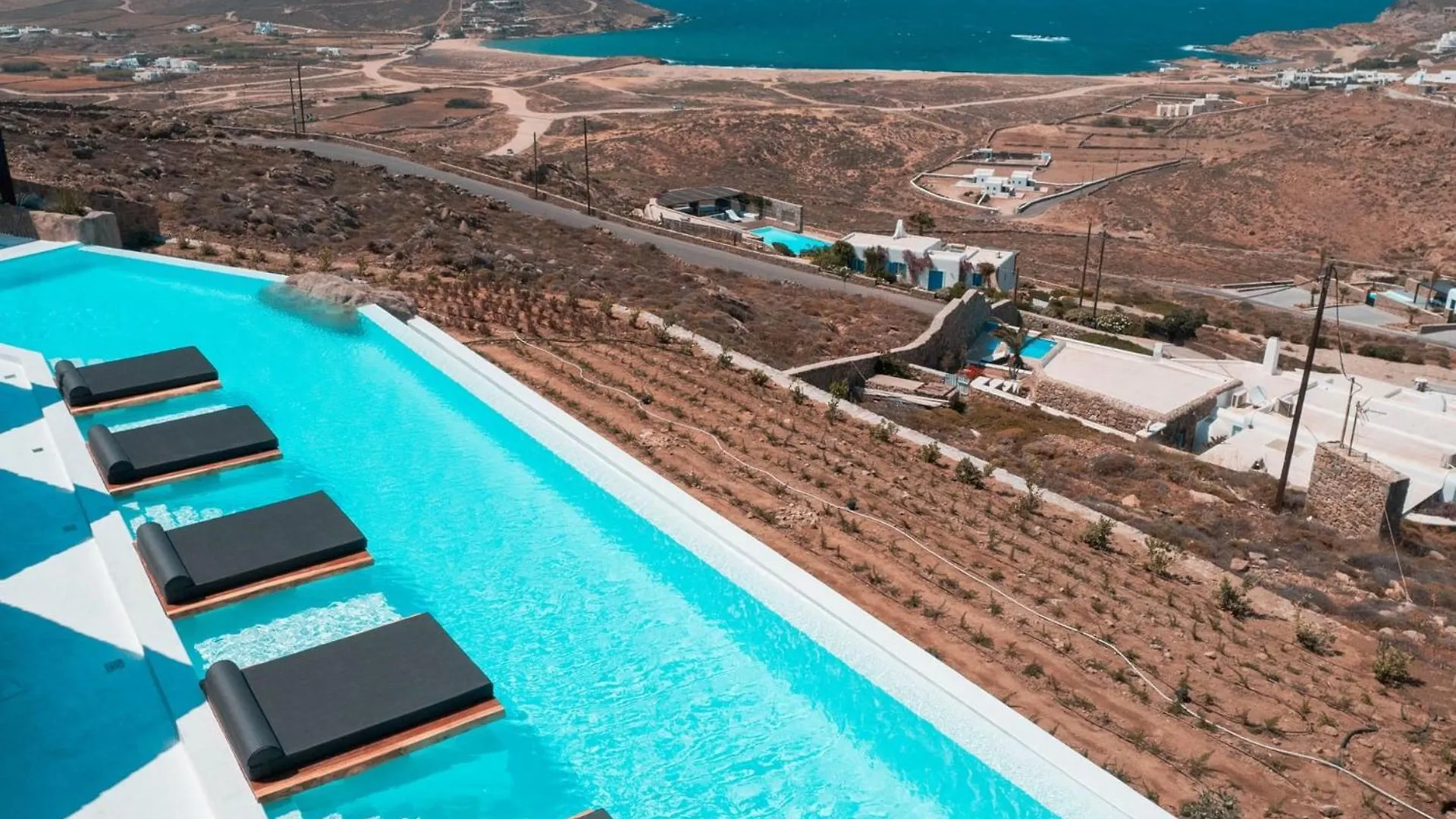 Extraordinary Mykonos Villa Villa Shifu 6 Bedrooms Unique Aegean Sea Views Private Infinity Pool Ftelia Beach Ano Mera