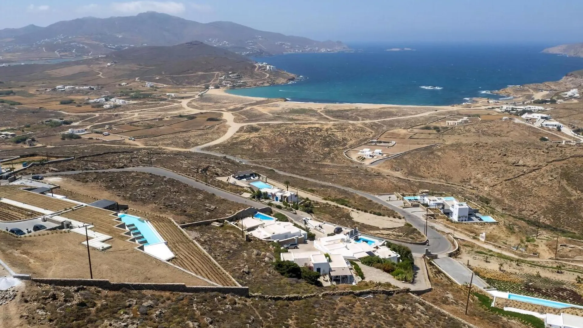 Extraordinary Mykonos Villa Villa Shifu 6 Bedrooms Unique Aegean Sea Views Private Infinity Pool Ftelia Beach Ano Mera