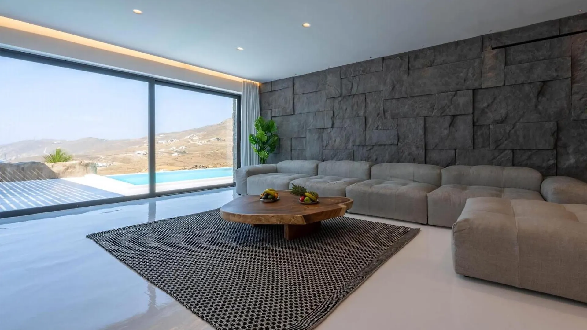 Extraordinary Mykonos Villa Villa Shifu 6 Bedrooms Unique Aegean Sea Views Private Infinity Pool Ftelia Beach Ano Mera
