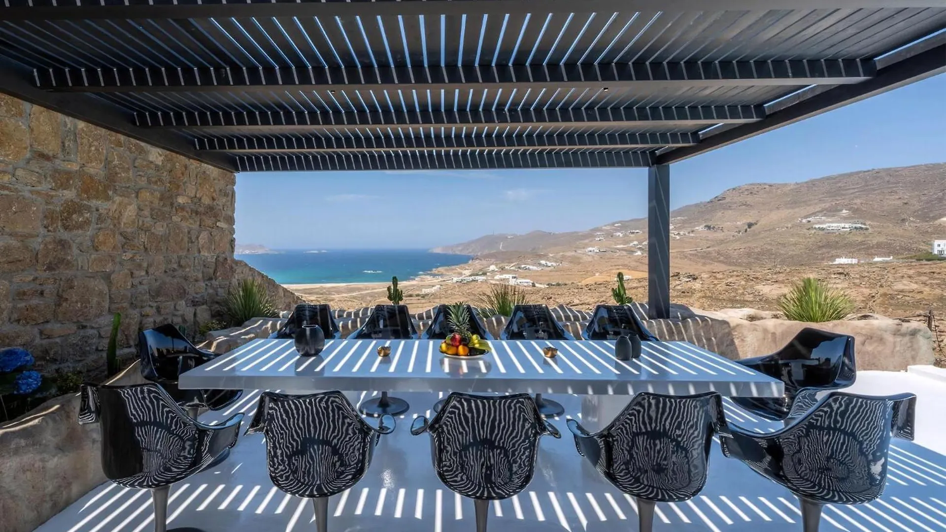 Extraordinary Mykonos Villa Villa Shifu 6 Bedrooms Unique Aegean Sea Views Private Infinity Pool Ftelia Beach Ano Mera